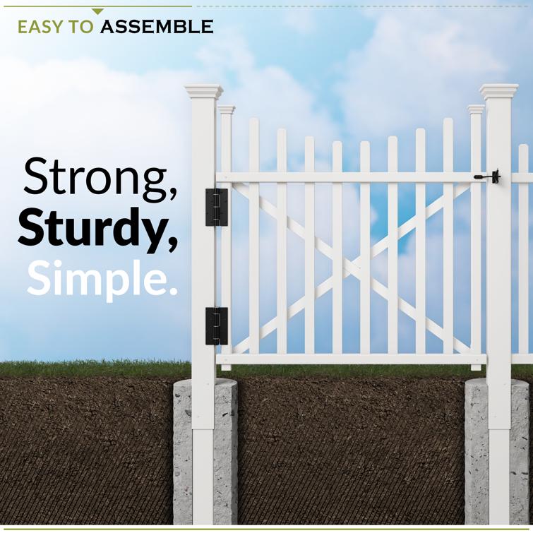 Manchester No-Dig Vinyl Gate Kit
